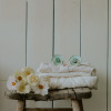 Σετ 2 Πιπίλες Σιλικόνης FRIGG Daisy Little Darling/Cream 0-6 Μηνών | 67-102023