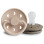 Σετ 2 Πιπίλες Σιλικόνης FRIGG Moon Phase Croissant/Portobello 0-6 Μηνών | 67-75291501