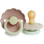Σετ 2 Πιπίλες Latex Νυκτός FRIGG Daisy Blush/Cream 0-6 Μηνών | 67-76221479