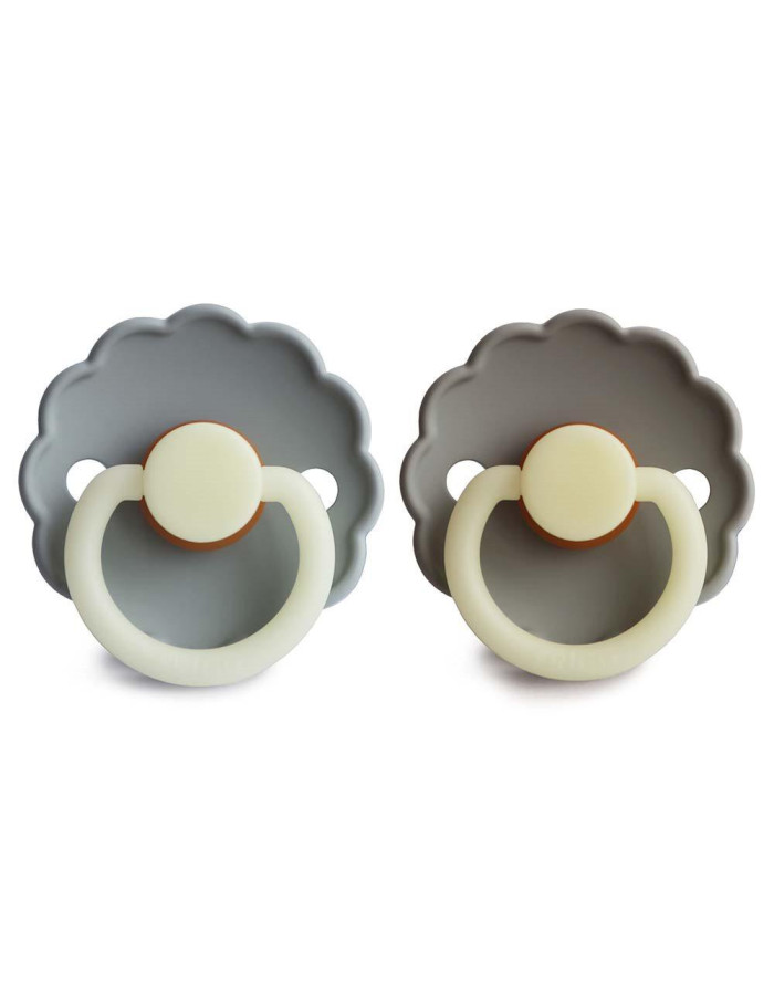 Σετ 2 Πιπίλες Latex Νυκτός FRIGG Daisy French Gray/Portobello 0-6 Μηνών | 67-76221480 Σετ 2 Πιπίλες Latex Νυκτός FRIGG Daisy French Gray/Portobello 0-6 Μηνών | 67-76221480