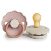 Σετ 2 Πιπίλες Latex FRIGG Daisy Biscuit/Cream 0-6 Μηνών | 67-76221484