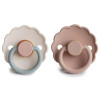 Σετ 2 Πιπίλες Latex FRIGG Daisy Blush/Cotton Candy 0-6 Μηνών | 67-76221485