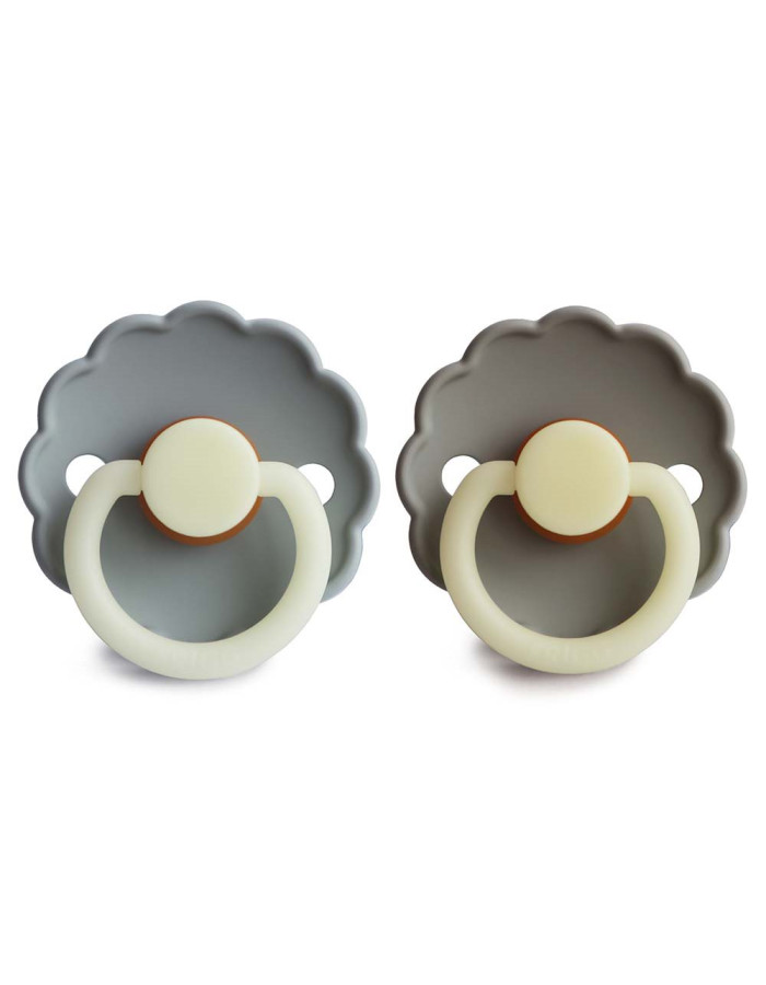 Σετ 2 Πιπίλες Latex Νυκτός FRIGG Daisy French Gray/Portobello 6-18 Μηνών | 67-76222480 Σετ 2 Πιπίλες Latex Νυκτός FRIGG Daisy French Gray/Portobello 6-18 Μηνών | 67-76222480