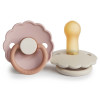 Σετ 2 Πιπίλες Latex FRIGG Daisy Biscuit/Cream 6-18 Μηνών | 67-76222484