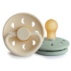 Σετ 2 Πιπίλες Latex FRIGG Moon Phase Cream/Sage 0-6 Μηνών | 67-76291421