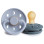 Σετ 2 Πιπίλες Latex FRIGG Moon Phase Powder Blue/Slate 0-6 Μηνών | 67-76291500