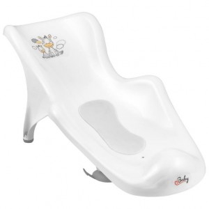 Βάση Μπάνιου με Αντιολισθητική Επίστρωση Ζέμπρα Λευκό-Maltex | 68-6654/60