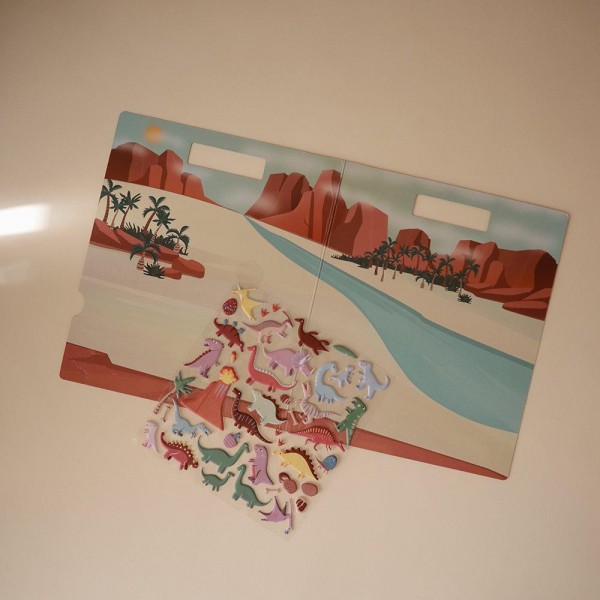 Βιβλίο με Επαναχρησιμοποιούμενα Αυτοκόλλητα - Mushie | 66-101346