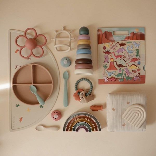 Βιβλίο με Επαναχρησιμοποιούμενα Αυτοκόλλητα - Mushie | 66-101346