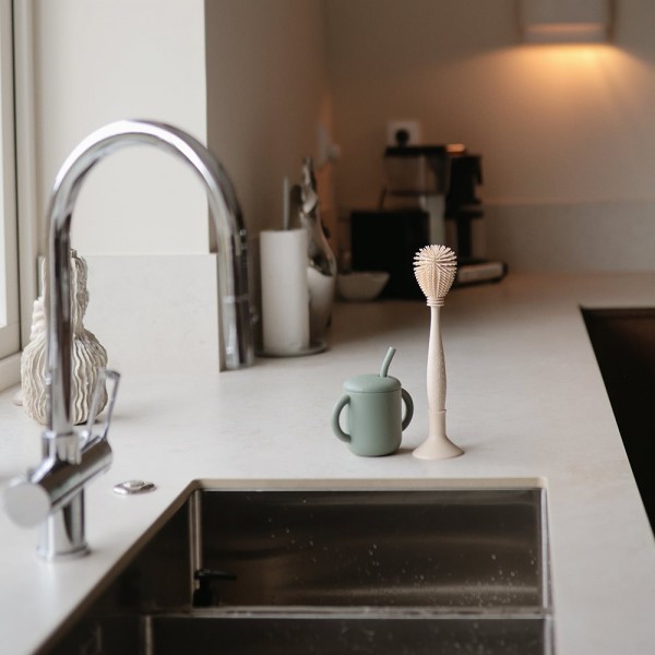 Βούρτσα Σιλικόνης για Μπουκάλια Shifting Sand - Mushie | 66-101730