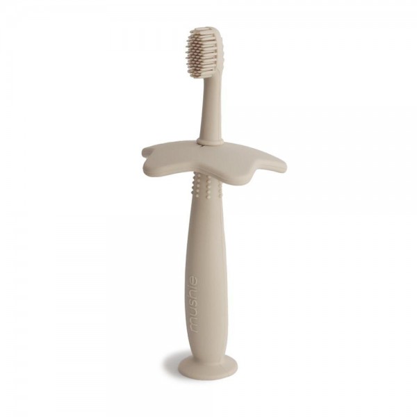 Εκπαιδευτική Οδοντόβουρτσα Σιλικόνης Αστέρι Shifting Sand - Mushie | 66-2540182