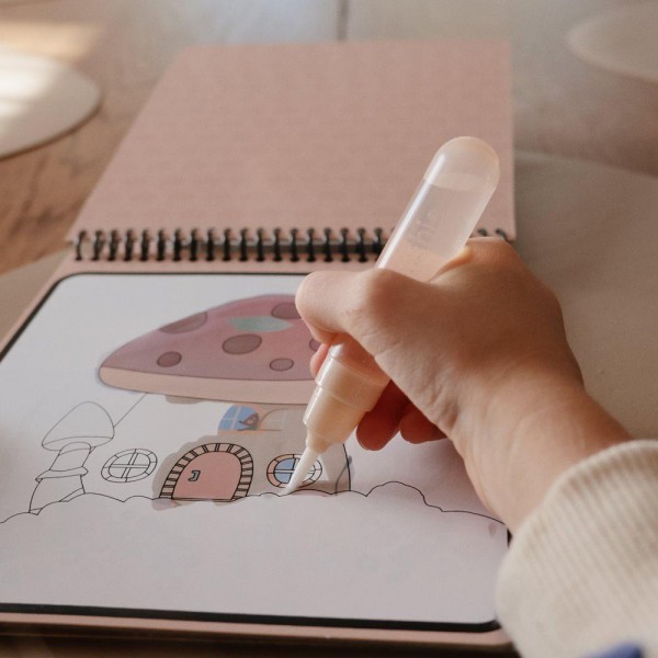 Επαναχρησιμοποιούμενο Μπλοκ Ζωγραφικής Fairies - Mushie | 66-102117