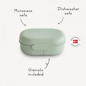 Φαγητοδοχείο Με Χωρίσματα Sage - Mushie | 66-100205