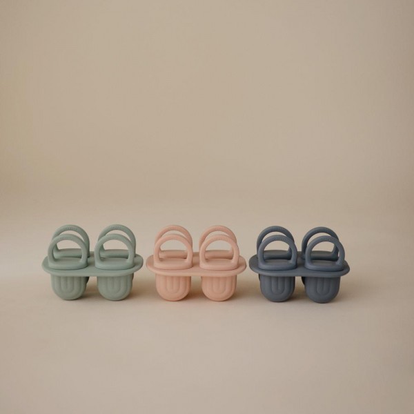 Φόρμα για Παγωτό Ξυλάκι Σιλικόνης Blush - Mushie | 66-101923