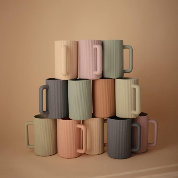 Κανάτα Σιλικόνης για το Μπάνιο Cambridge Blue - Mushie | 66-101908