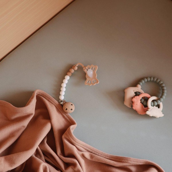 Κλιπ για Πιπίπλες Eva White - Mushie | 66-2090215