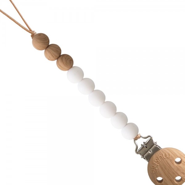 Κλιπ για Πιπίπλες Eva White - Mushie | 66-2090215