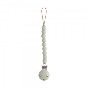 Κλιπ για Πιπίπλες Σιλικόνης Hera Sage - Mushie | 66-100063