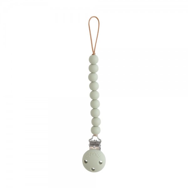 Κλιπ για Πιπίπλες Σιλικόνης Hera Sage - Mushie | 66-100063