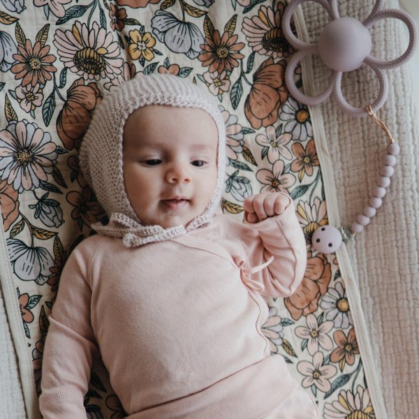 Κλιπ για Πιπίπλες Σιλικόνης Hera Soft Lilac - Mushie | 66-102034