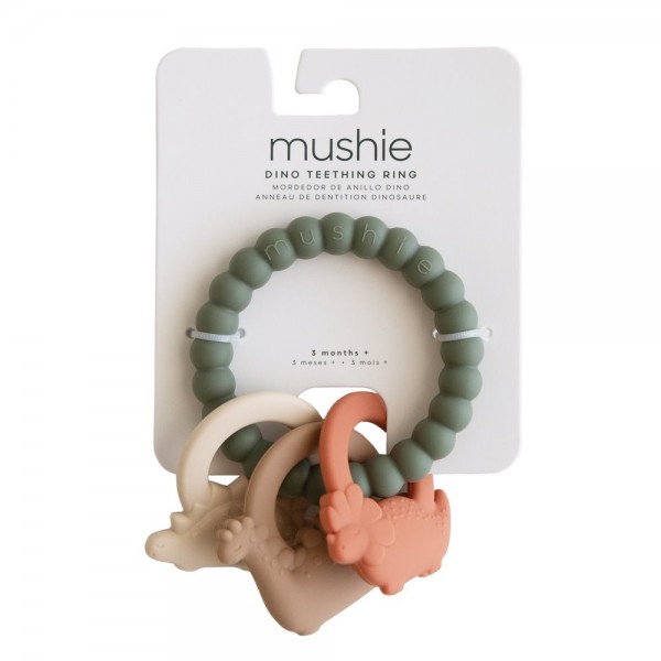 Κρίκος με Μασητικά Παιχνιδάκια Dino - Mushie | 66-101322