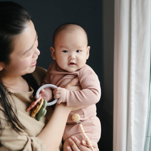 Κρίκος με Μασητικά Παιχνιδάκια Western  - Mushie | 66-102050