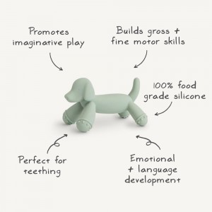 Μασητικό Σιλικόνης Σκυλάκι - Mushie | 66-101572