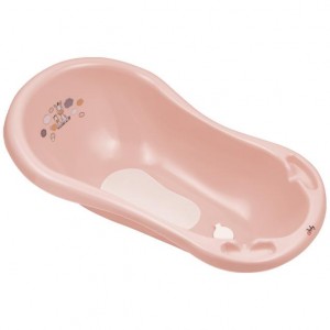 Μπάνιο 84cm με Αντιολισθητική Επίστρωση και Τάπα Ζέμπρα Ροζ-Maltex | 68-6852/41 Μπάνιο 84cm με Αντιολισθητική Επίστρωση και Τάπα Ζέμπρα Ροζ-Maltex | 68-6852/41