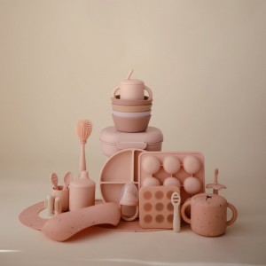 Παγοθήκη Φαγητού 9 Θέσεων 14.8ml Σιλικόνης Blush - Mushie | 66-101735