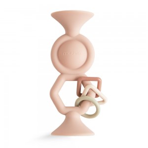 Παιχνιδάκι Σιλικόνης με Βεντούζες HexaPop Blush - Μushie | 66-101727