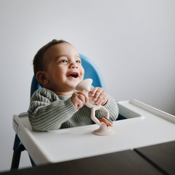 Παιχνιδάκι Σιλικόνης με Βεντούζες HexaPop Blush - Μushie | 66-101727