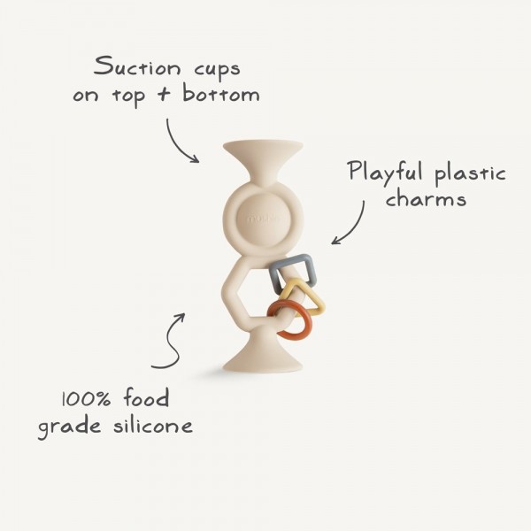 Παιχνιδάκι Σιλικόνης με Βεντούζες HexaPop Shifting Sand - Μushie | 66-101728