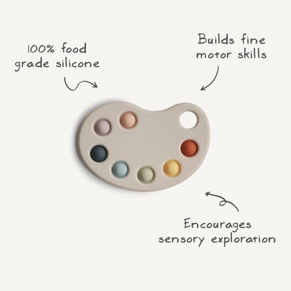 Παιχνίδι Press Toy Palette - Mushie | 66-2920491