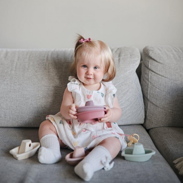 Παιχνίδια Μπάνιου Καραβάκια Petal - Mushie | 66-101826