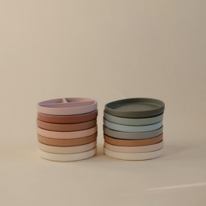 Πιάτο Σιλικόνης με Χωρίσματα & Αντιολισθητική Βάση Shifting Sand - Mushie | 66-102031