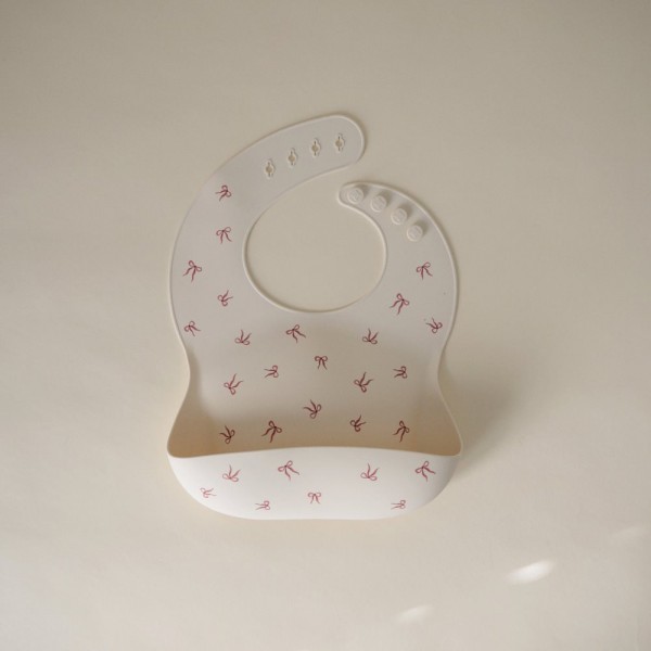 Σαλιάρα Σιλικόνης Bows - Mushie | 66-102069