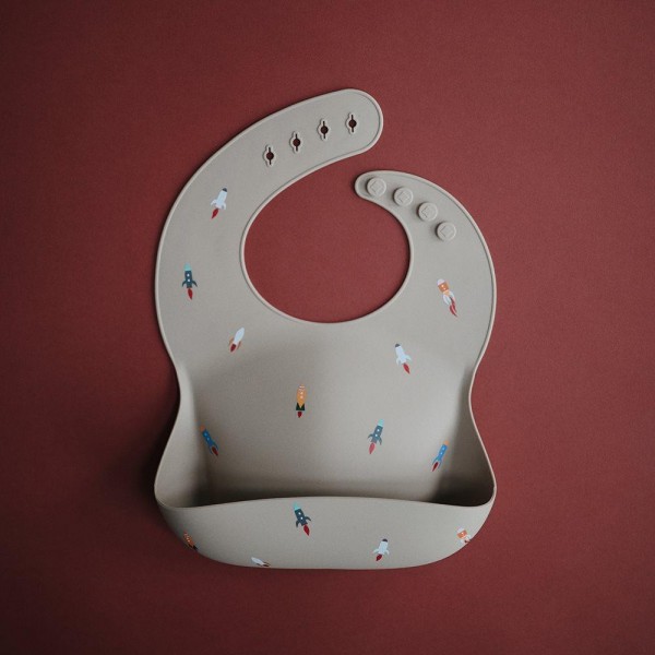 Σαλιάρα Σιλικόνης Rocket - Mushie | 66-2500155