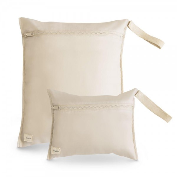 Σετ 2 Αδιάβροχα Νεσεσέρ Μπεζ - Mushie | 66-101491