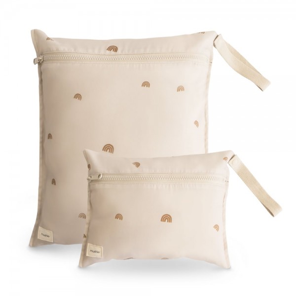 Σετ 2 Αδιάβροχα Νεσεσέρ Rainbow - Mushie | 66-101492