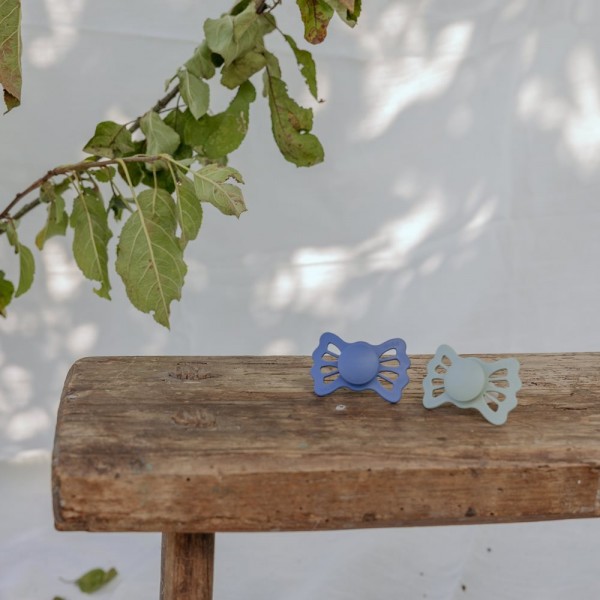 Σετ 2 Ανατομικές Πιπίλες Σιλικόνης FRIGG Lucky Ocean View/Sage 6-18 Μηνών | 67-101959