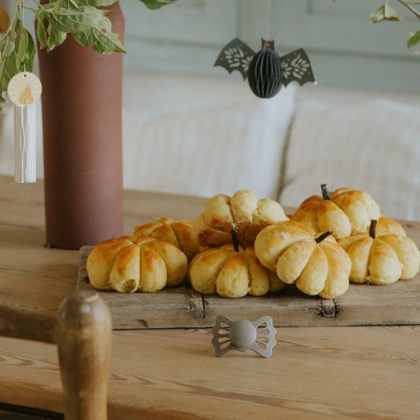 Σετ 2 Ανατομικές Πιπίλες Σιλικόνης FRIGG Lucky Portobello/Cream 6-18 Μηνών | 67-101961