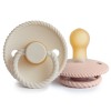 Σετ 2 Πιπίλες Latex FRIGG Rope Blush/Cream 0-6 Μηνών | 67-76281385