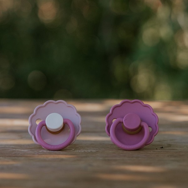 Σετ 2 Πιπίλες Σιλικόνης FRIGG Daisy - Peony/Cedar - 0-6 Μηνών | 67-101948