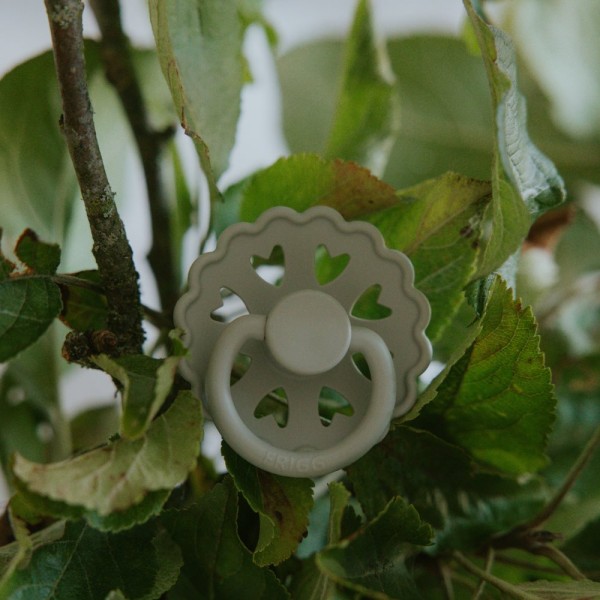 Σετ 2 Πιπίλες Σιλικόνης FRIGG Fairytale Silky Satin/Willow Gray 0-6 Μηνών | 67-100149