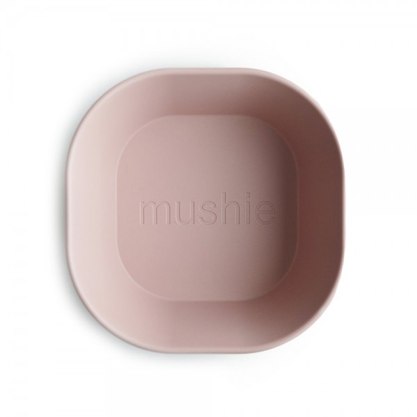 Σετ 2 Τετράγωνα Μπωλ PP Blush - Mushie | 66-2314019
