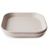 Σετ 2 Τετράγωνα Πιάτα PP Ivory - Mushie | 66-2304094