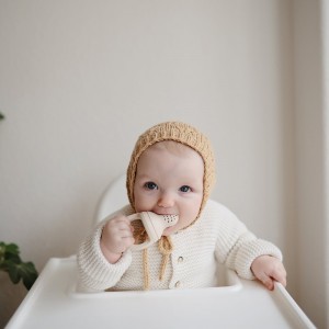 Σετ 2 Τροφοδότες Φαγητού Σιλικόνης Shifting Sands - Mushie | 66-101053