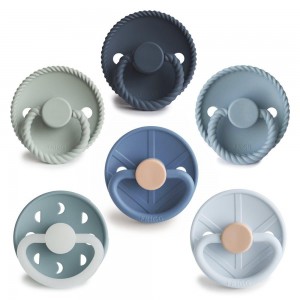 Σετ 6 Πιπίλες Σιλικόνης FRIGG - Endless Sea 0-6 Μηνών | 67-101871