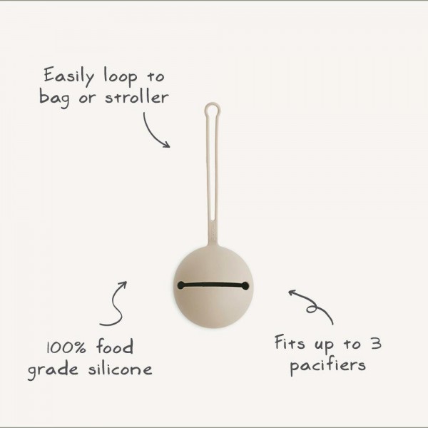 Θήκη για Πιπίλες Σιλικόνης Shifting Sand - Mushie | 66-2255182