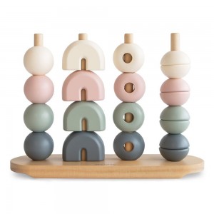 Ξύλινο Παιχνίδι Ταξινόμησης - Mushie | 66-101581